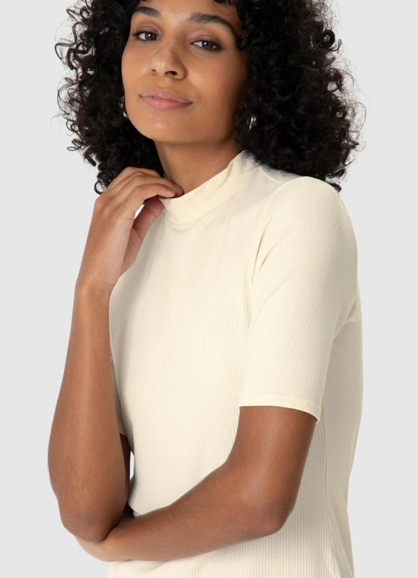 Malwee - Blusa Justa Canelada Off White 3