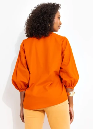 Colcci - Blusa Laranja - COLCCI