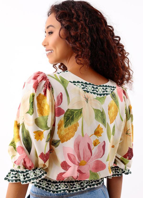 Farm - Blusa Lenço Floral Biriba 2