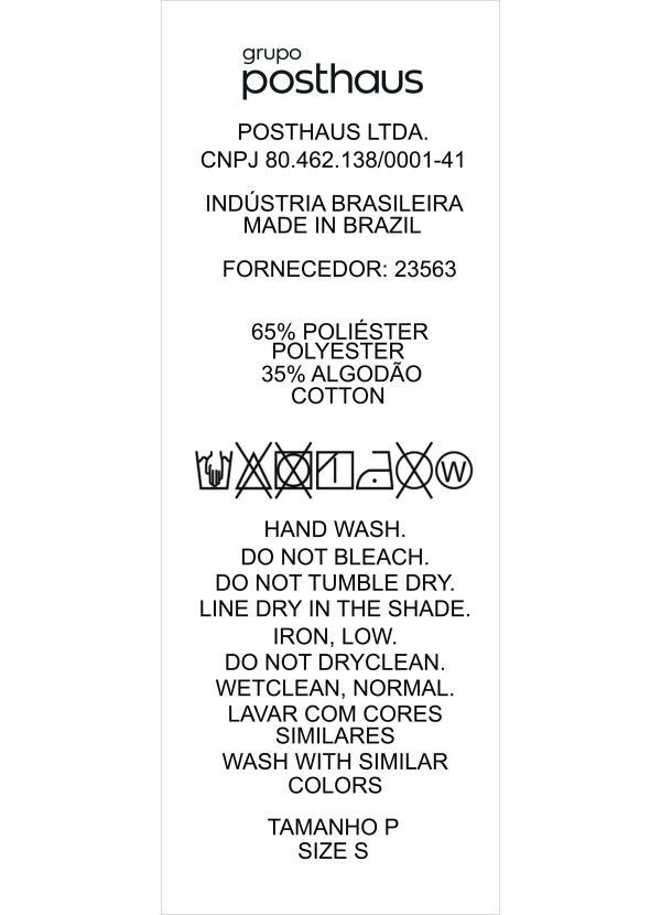 Quintess - Blusa Listrado Azul Médio em Tricoline 6