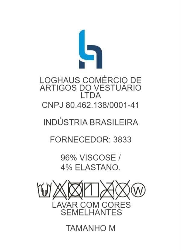 bonprix - Blusa Manga 3/4 com Pontas Laterais Azul 10