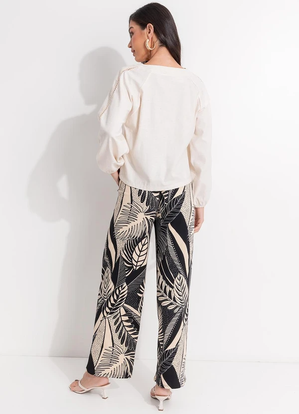 Quintess - Blusa Natural em Linho 5