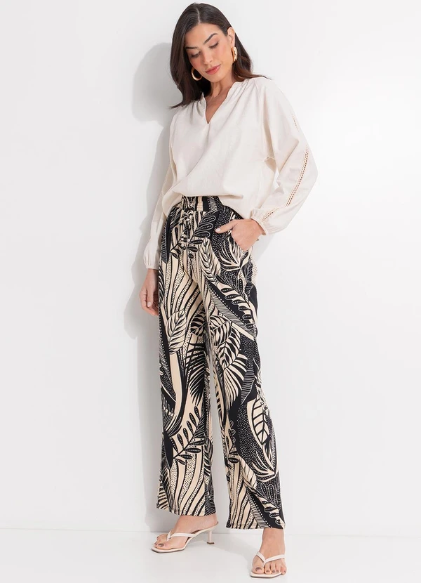 Quintess - Blusa Natural em Linho 6