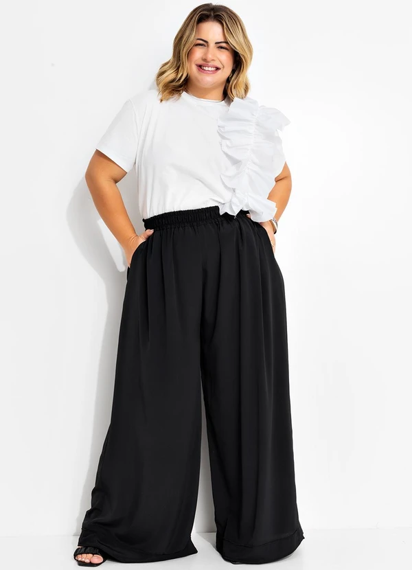 Quintess - Blusa Off White em Malha de Algodão Penteado 6