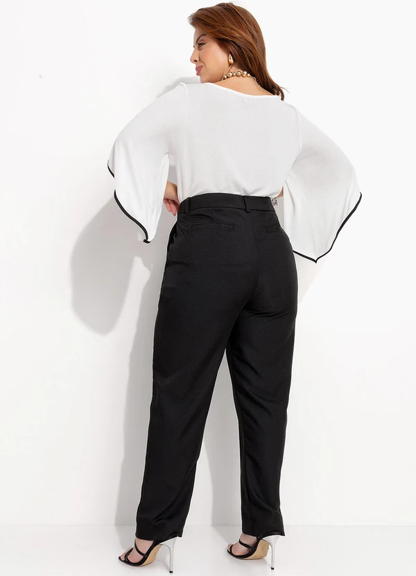 Quintess - Blusa Off White em Malha Texturizada 2