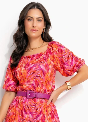 Quintess - Blusa Pinceladas em Malha Fria - QUINTESS