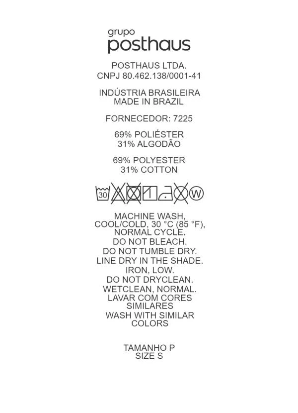 Quintess - Blusa Poá Marrom em Voil Devorê 13