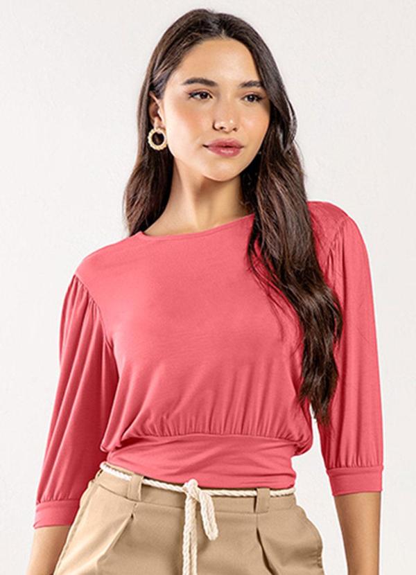 Rezzato - Blusa Sofisticated Summer Adulto Feminino Rosa 