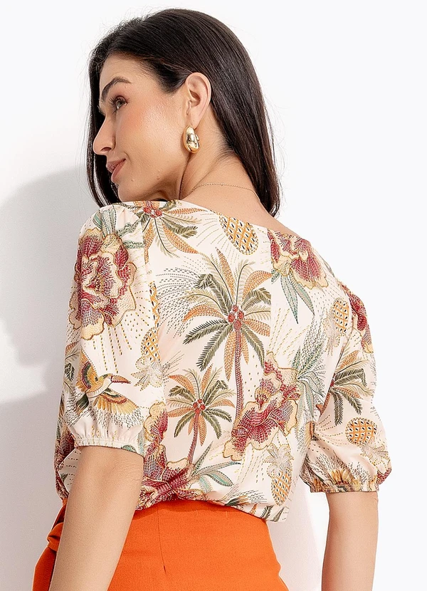 Quintess - Blusa Sol Tropical em 2