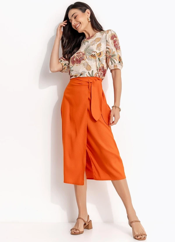 Quintess - Blusa Sol Tropical em 6