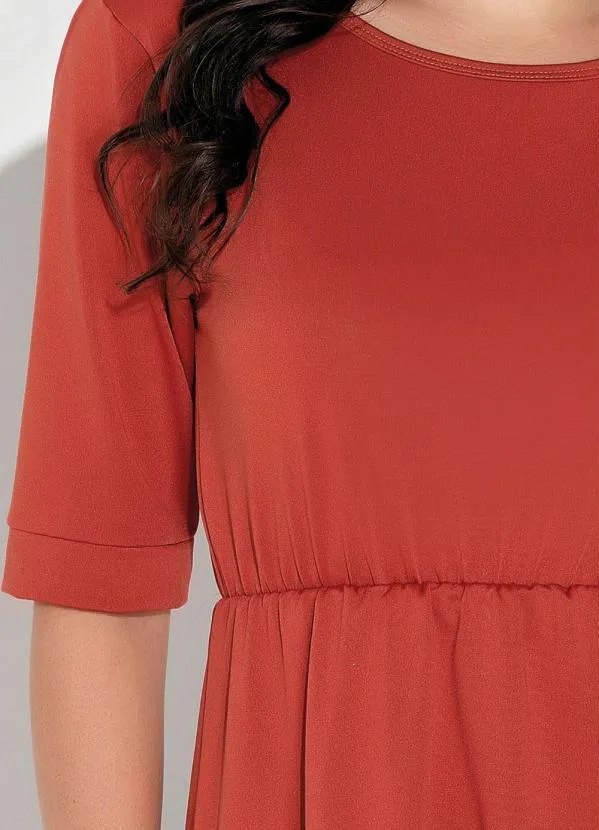 Rosalie - Blusa Terracota com Manga 3