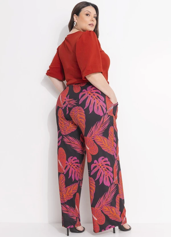 Quintess - Blusa Terracota em Malha Crepe 2