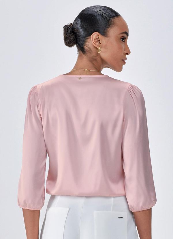 Principessa - Blusa Transpassada Rosiele Rosé 2