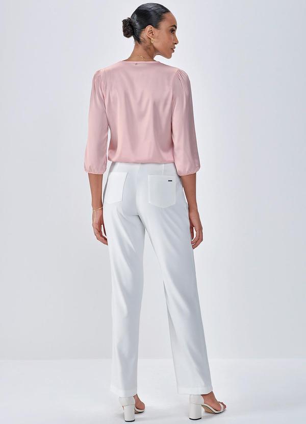 Principessa - Blusa Transpassada Rosiele Rosé 4