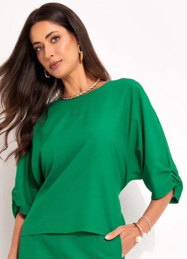 Colcci - Blusa Verde