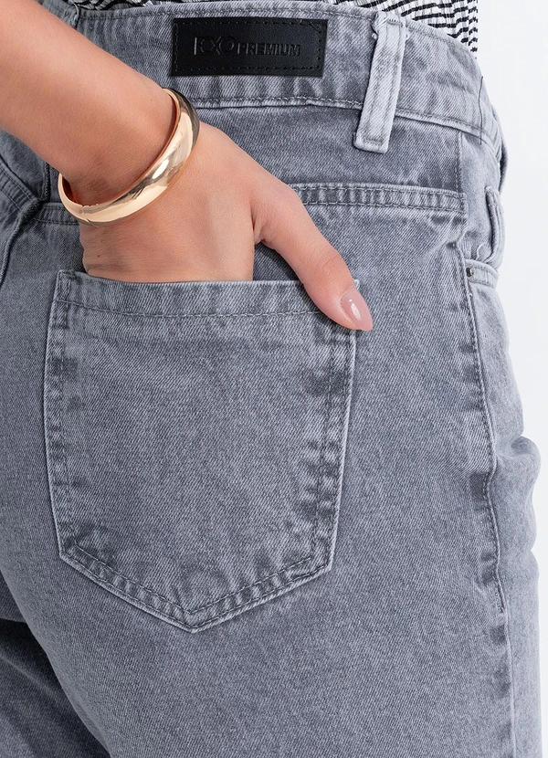 Quintess - Blusa Xadrez Vichy Preto em Malha Texturizada 6