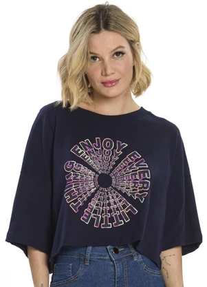 Blusa Feminina Enjoy Rovitex (Azul) - ROVITEX