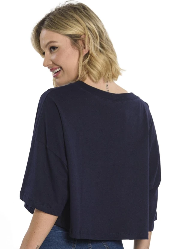 Rovitex - Blusa Feminina Enjoy Azul 2
