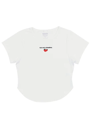 Soft Bonni - Baby Tee Teen Feminino Branco - SOFT BONNI