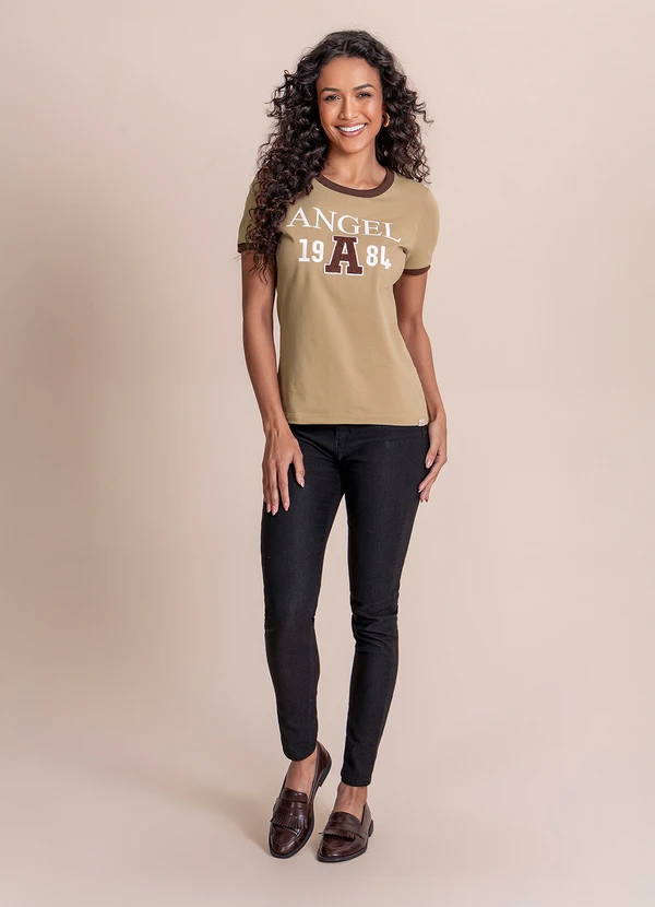 Angel - Blusa 1984 Bege