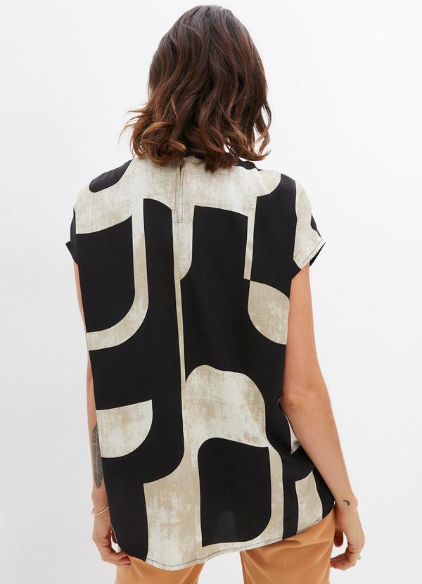 bonprix - Blusa Abstrato em Malha Fria 2