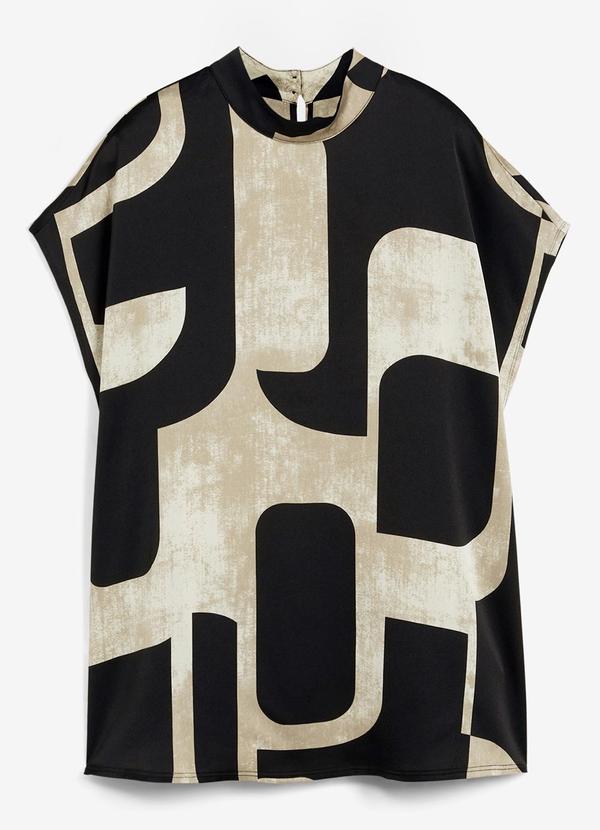bonprix - Blusa Abstrato em Malha Fria 5