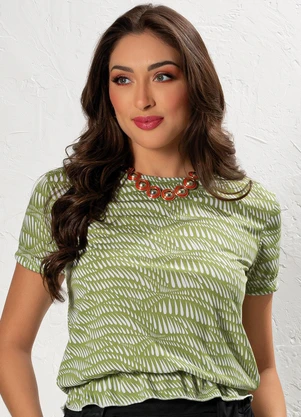 Moda Pop - Blusa Abtrato Sensorial em Malha - MODA POP