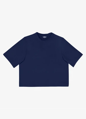 Veev - Blusa Adulto Feminino em Modal Azul - VEEV