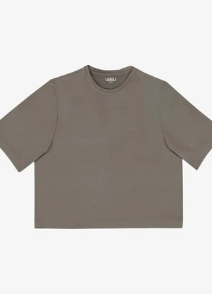 Veev - Blusa Adulto Feminino em Modal Marrom - VEEV