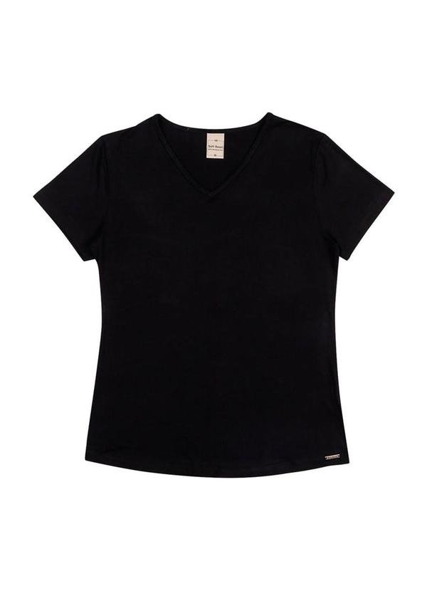 Soft Bonni - Blusa Adulto Visco Lycra Preto 1