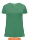 Lunender Mais Mulher - Blusa Alongada Canelada Plus Size Verde - variação: Verde