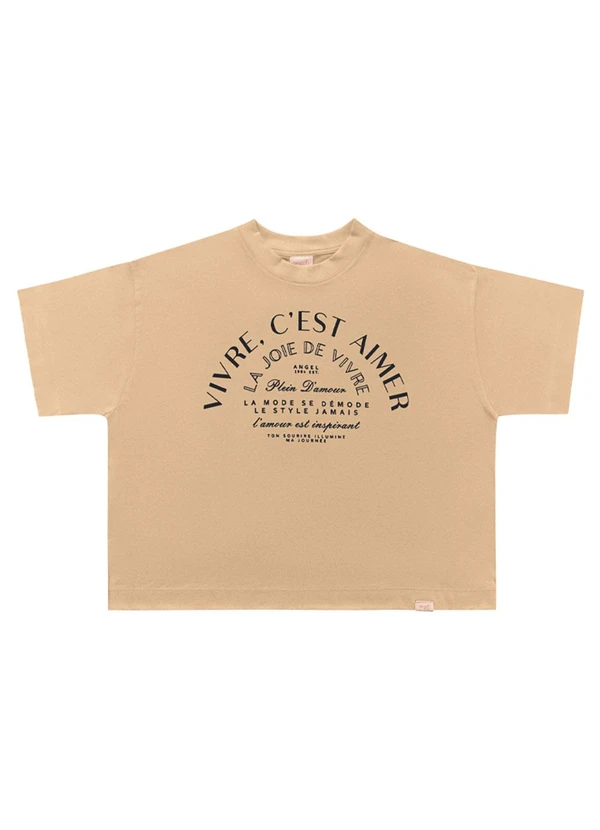 Angel - Blusa Amour Bege