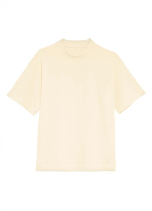 Enfim - Blusa Ampla em Malha Off White - ENFIM