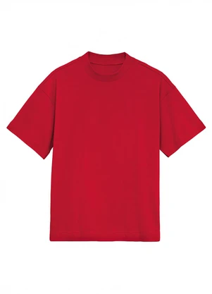 Enfim - Blusa Ampla em Malha Vermelho - ENFIM