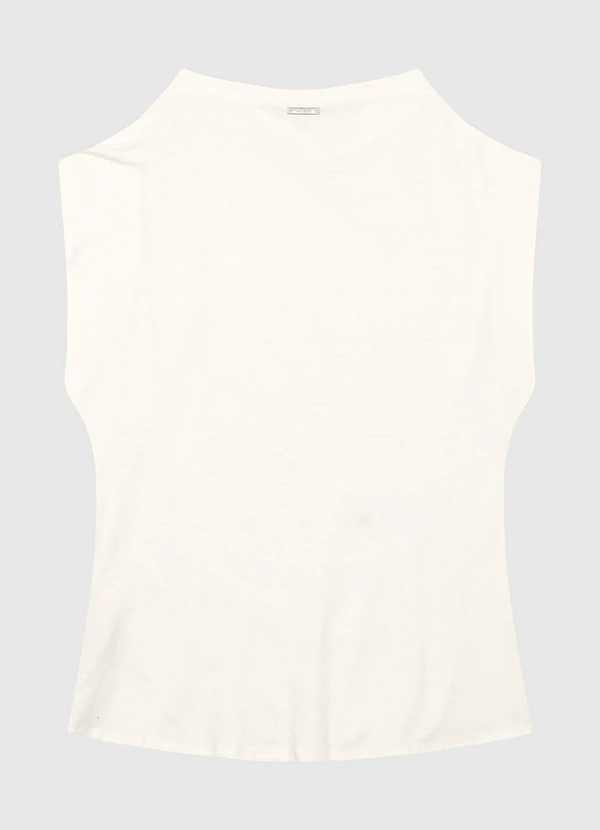 Enfim - Blusa Ampla em Viscose Comfort Off White 5