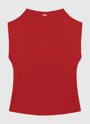 Enfim - Blusa Ampla em Viscose Comfort Vermelho - ENFIM