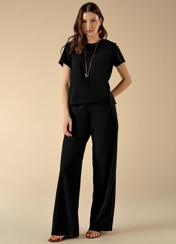 Use Modo - Blusa Ampla Mullet Preto 2