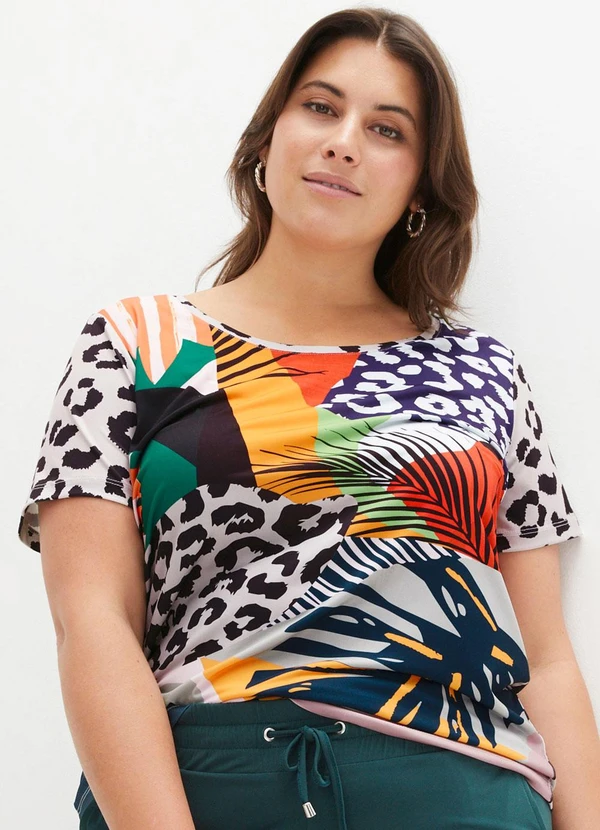 bonprix - Blusa Animal Print em Malha Fria 4