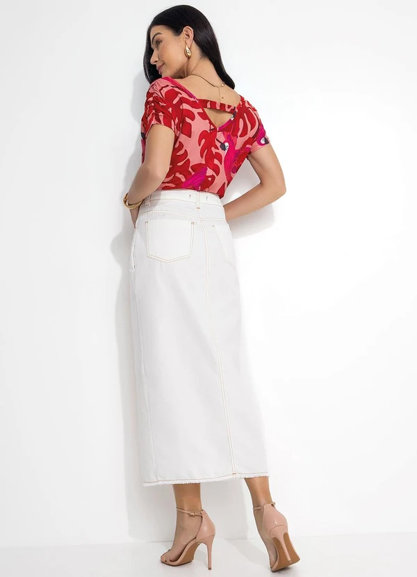 Quintess - Blusa Arara Color em Malha Fria 4