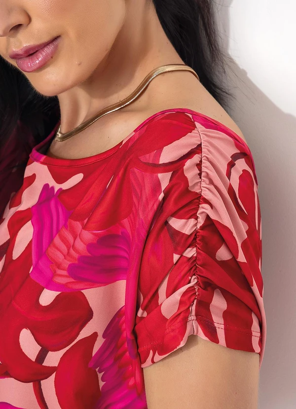 Quintess - Blusa Arara Color em Malha Fria 6