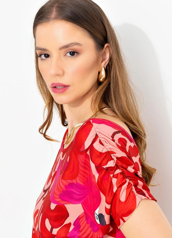 Quintess - Blusa Arara Color em Malha Fria 8