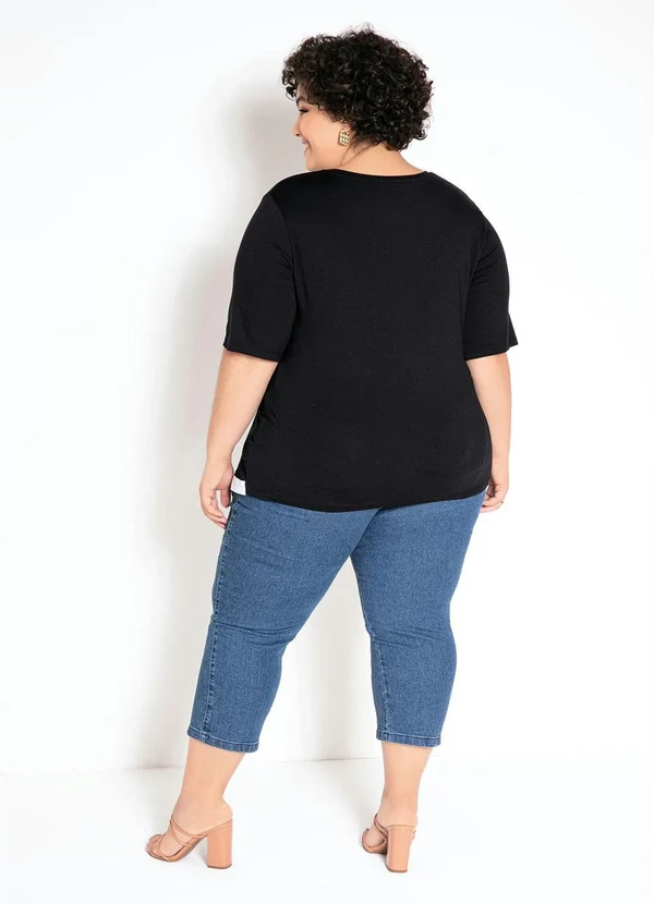 bonprix - Blusa Assimétrica Preta 6