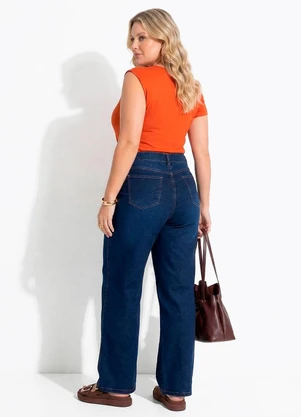 Quintess - Blusa Terracota em Malha Suede - QUINTESS