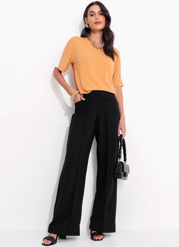 Quintess - Blusa Avelã em Malha de Viscose com Elastano 3