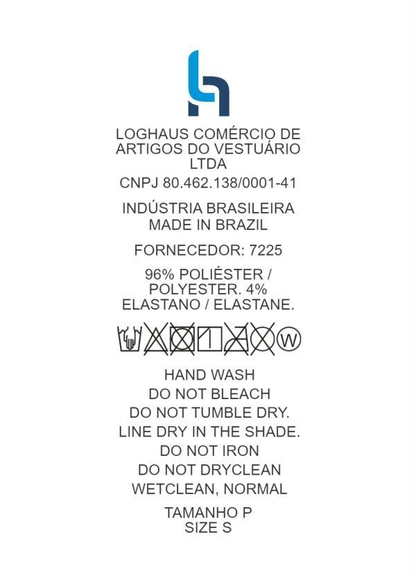 Queima Estoque - Blusa Azul com Ajuste Franzido 5