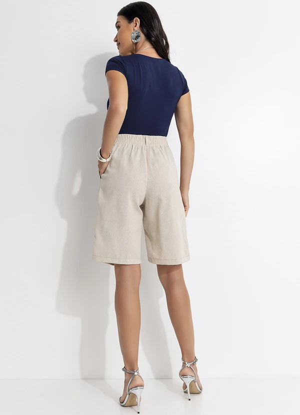 Quintess - Blusa Azul Marinho em Malha de Viscose 6