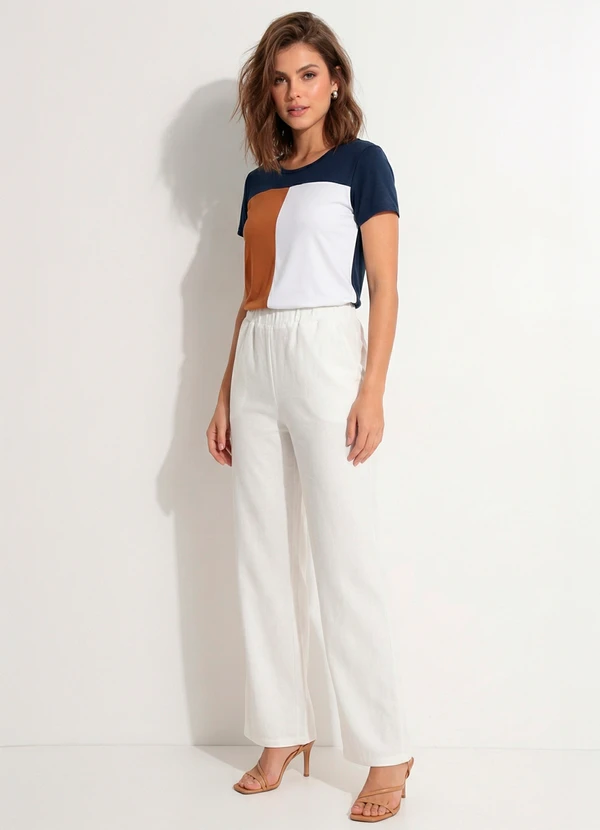 Moda Pop - Blusa Azul Marinho em Malha 4