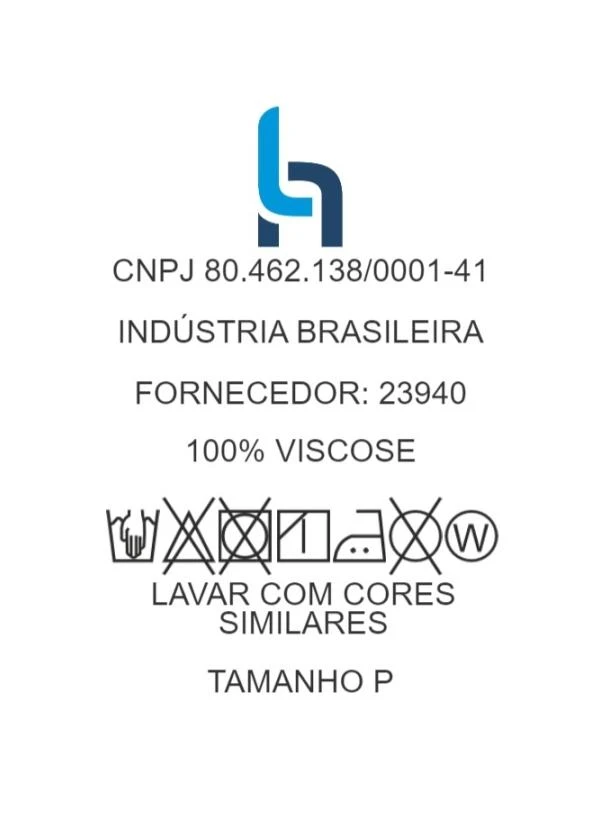 bonprix - Blusa Azul Marinho em Viscose Plana 7