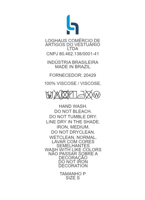 Quintess - Blusa Azul Marinho em Viscose Plana 9