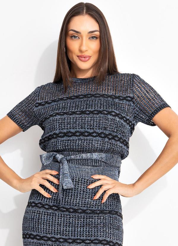 John John - Blusa Azul